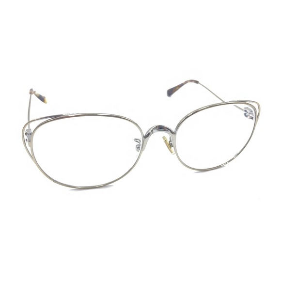 Coach HC 5095 9005 Light Gold Round Eyeglasses Frames 54-18 140 Women EXCELLENT - Picture 1 of 12